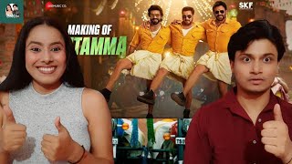 Yentamma - Making Reaction | Kisi Ka Bhai Kisi Ki Jaan | Salman Khan, Ram Charan, Venkatesh D |