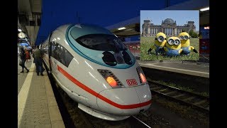 der kleine ICE in Groß (Minion Deutschlandtour)