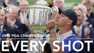 Brooks Koepka | Every Shot from His 2019 PGA Championship Victory (All Four Rounds)