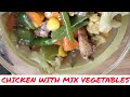 CHICKEN WITH MIXED VEGETABLES II CHINESE II  CHICKEN RECIPE