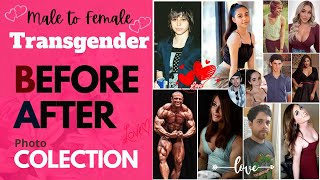 Unbelievable Male to Female Transgender Before After Photo