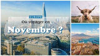 Voyage : voici où partir en Europe en novembre (HD)