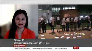 Diana Fu on BBC World News: China COVID Protests