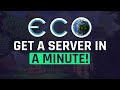 Setup ECO server in just a MINUTE! | 2025