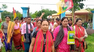 TWF NI VICE PRESIDENT BINA MALA DEBBARMA NO LAMSOK LAIKHA TWF ROK TULASHIKOK COMMUNITY HALL NOGO