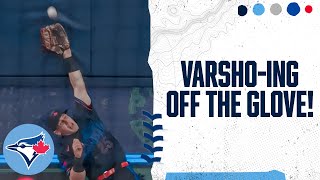 Daulton Varsho continues to dominate the outfield with another highlight reel catch!