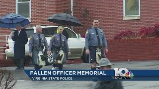 Virginia State Police gathering to remember fallen officers