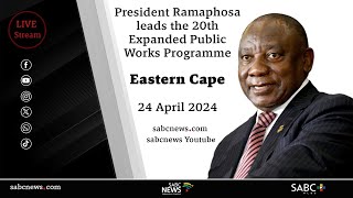 President Cyril Ramaphosa leads the 20th Public Works Programme