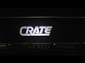 crate gx 130c amp head for sale