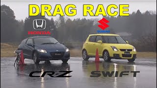 Drag Race #151 | Honda CR-Z vs Suzuki Swift