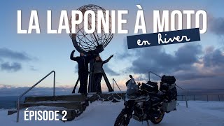 Voyage à moto en Laponie en hiver   Episode 2