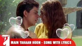 Main Yahan Hoon video song | Veer zaara movie | Shahrukh Khan | Preity Zinta | Udit Narayan | madan