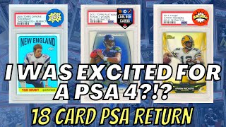 AMAZING GRADES ON RARE REFRACTORS! 18 Card PSA Economy Reveal - NFL Football Sports Card Collecting