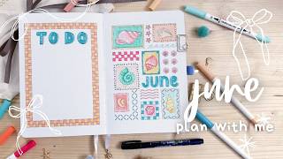 JUNE PLAN WITH ME | June 2026 Bullet Journal Theme Setup, Best 2026 Planner