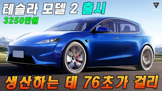 2025 Tesla Model 2 Update: 테슬라 모델 2 가격이 단돈 3,250만원! 3개 공장에서 2025년 생산 계획 공개! 테슬라가 최대 4,200만대를 출하한다고요?