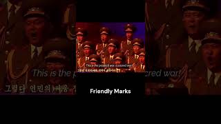 Soviet WWII Anthem 🇷🇺 - The Sacred War Священная война - by North Korea 🇰🇵 #music #ussr #shorts