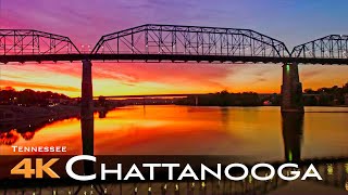 CHATTANOOGA 2023 🇺🇸 Drone Aerial 4K Tennessee | USA United States of America