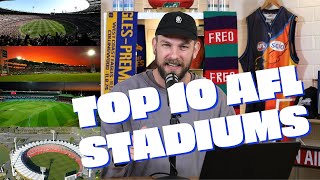 THE BEST STADIUMS IN AUSTRALIA FOR AFL | Will Schofield | BackChat Sports Show