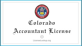 Colorado Accountant License - What You need to get started #license #Colorado