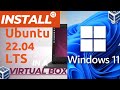 How to Install Ubuntu 24.04 LTS on a Virtual Machine VM - Virtual Box  ||  Windows 11