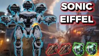 WR - Sonic Eiffel Hitting Enemies Hard With Grey Damage From Above | War Robots