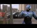 robocop electrocutes himself