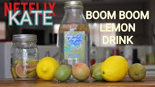 Boom Boom Lemon Drink from Kate on Netflix | What is boom boom lemon? | My version of Japanese drink