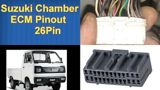 Suzuki Chamber ECM Diagram 26Pin Pinout