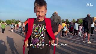 Sioux Falls kids answer questions on back-to-school day