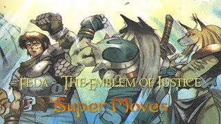 Feda - The Emblem of Justice - Super Moves - SNES [HD]