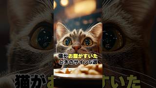 【雑学】猫がお腹がすいたときのサイン5選 #shorts #雑学 #猫の行動