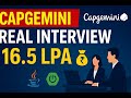 Capgemini Java Developer Interview | 3–7 Years Experience | Spring Boot | Microservices | SQL