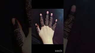 Beautiful Stylish Finger Mehndi Design/Simple mehndi Design For Finger/Finger Mehndi Design 2025