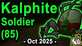 Kalphite Guide OSRS [Soldier] | Oct 2025