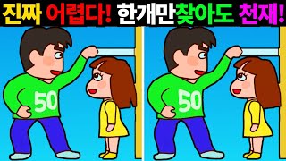 [틀린그림찾기/다른그림찾기]🧠진짜어렵다! 단 한개만 찾아도 천재!