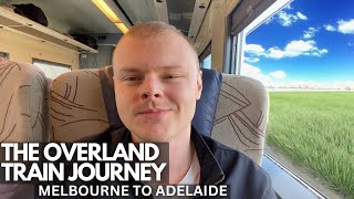 The Overland Train Journey From Melbourne to Adelaide | Red Standard Cabin