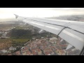 TAP Air Portugal Airbus A320-200 landing in Lisbon from Hamburg