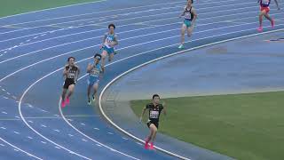 ㉘超超大盛り上がり4×400mRタイムレース1組目 2023年度選抜1年生都大会20230709