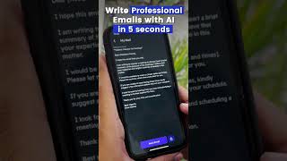 Write Emails with AI in 5 seconds | AI Email Writer | A1 Apps