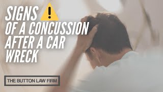 Signs of a Concussion After a Car Wreck