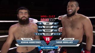 MMA Series-10: WKG & M-1 Online / Kishvar Khudoyorov (Tajikistan) vs Tahir Abdullaev (Azerbaijan)