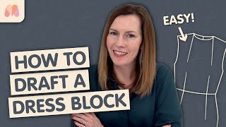 How to Pattern Draft | Drafting a Dress Block