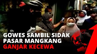 Gowes Sidak Langsung Pasar Mangkang, Ganjar Pranowo Kecewa Liat Hal Ini.. | tvOne