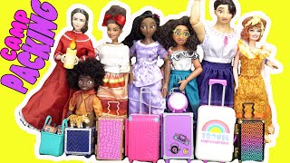Disney Encanto Madrigal Family Mirabel, Isabela, Luisa, Pepa Packing Suitcase for Camping Vacation