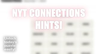 Nyt Connections Tips December 7
