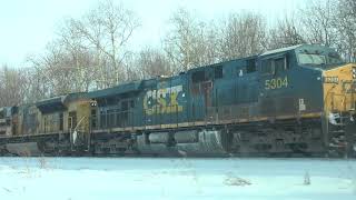 Surprise Bonus Train! + UP + CSX Units on NS Train