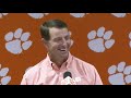 tigernet swinney press conference pt. 1 10 30