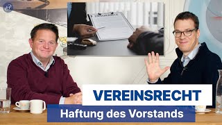 Vereinsrecht: Haftung des Vorstands und Versicherung - npo news\u0026wissen Folge 55