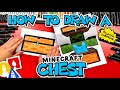 How To Draw A Minecraft Chest Folding Surprise