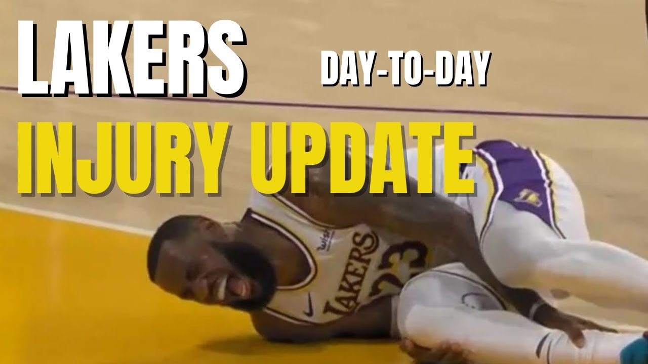 Los Angeles Lakers Injuries News & Update - YouTube